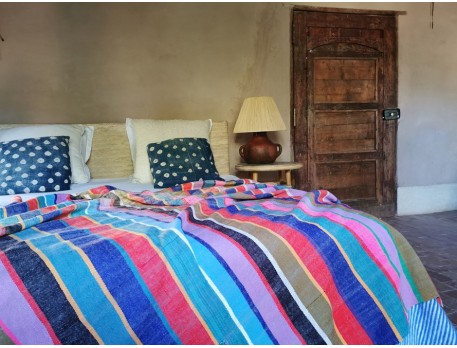 Wool berber blanket | 224 x 161cm | Berber decoration