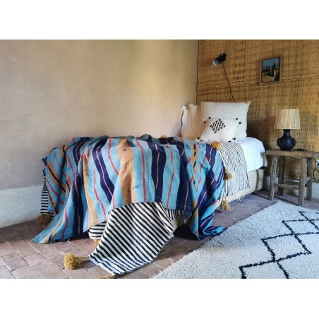 Wool berber blanket | 234 x 115cm | Berber decoration