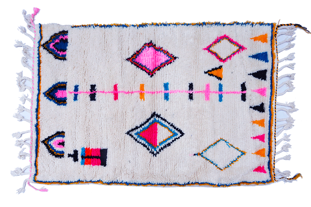 Berber carpet from Morocco | 150 x 112cm