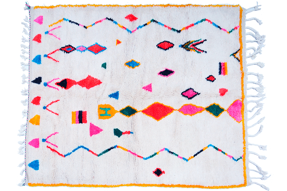 Berber carpet from Morocco | 227 x 184cm