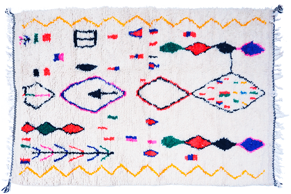 Berber carpet from Morocco | 246 x 153cm