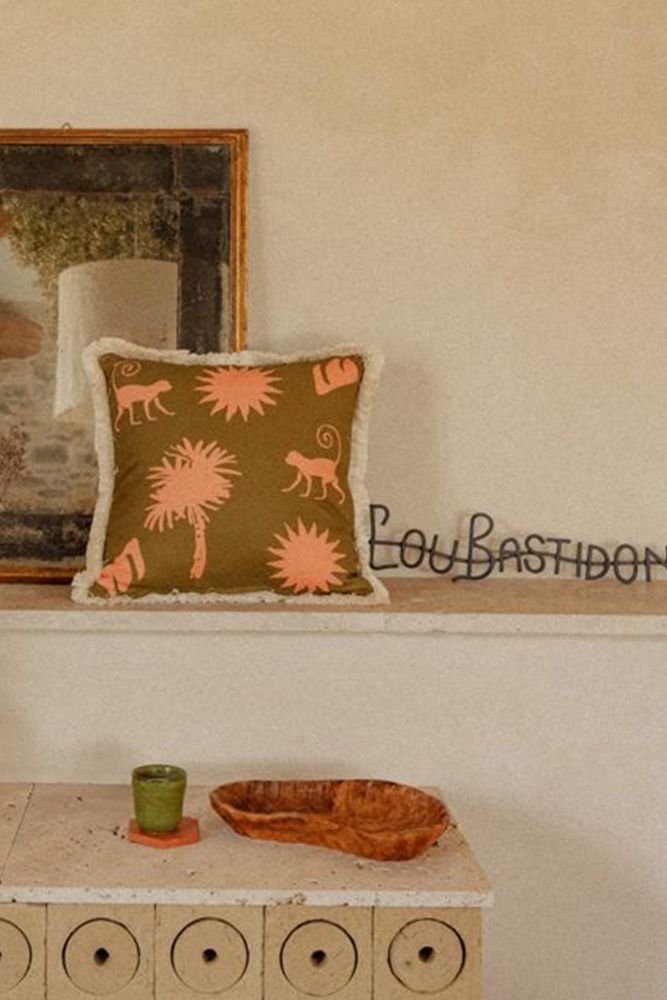 Kussenhoes Terre d'Éclat. Azuri Studio Solaire.