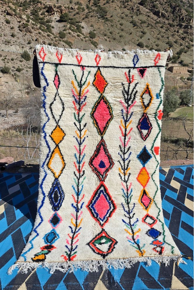 Alfombra bereber colorida | Venta directa