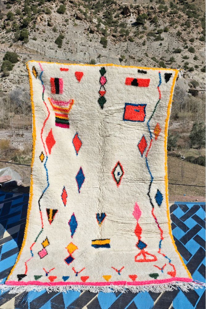 Alfombra bereber colorida | Venta directa