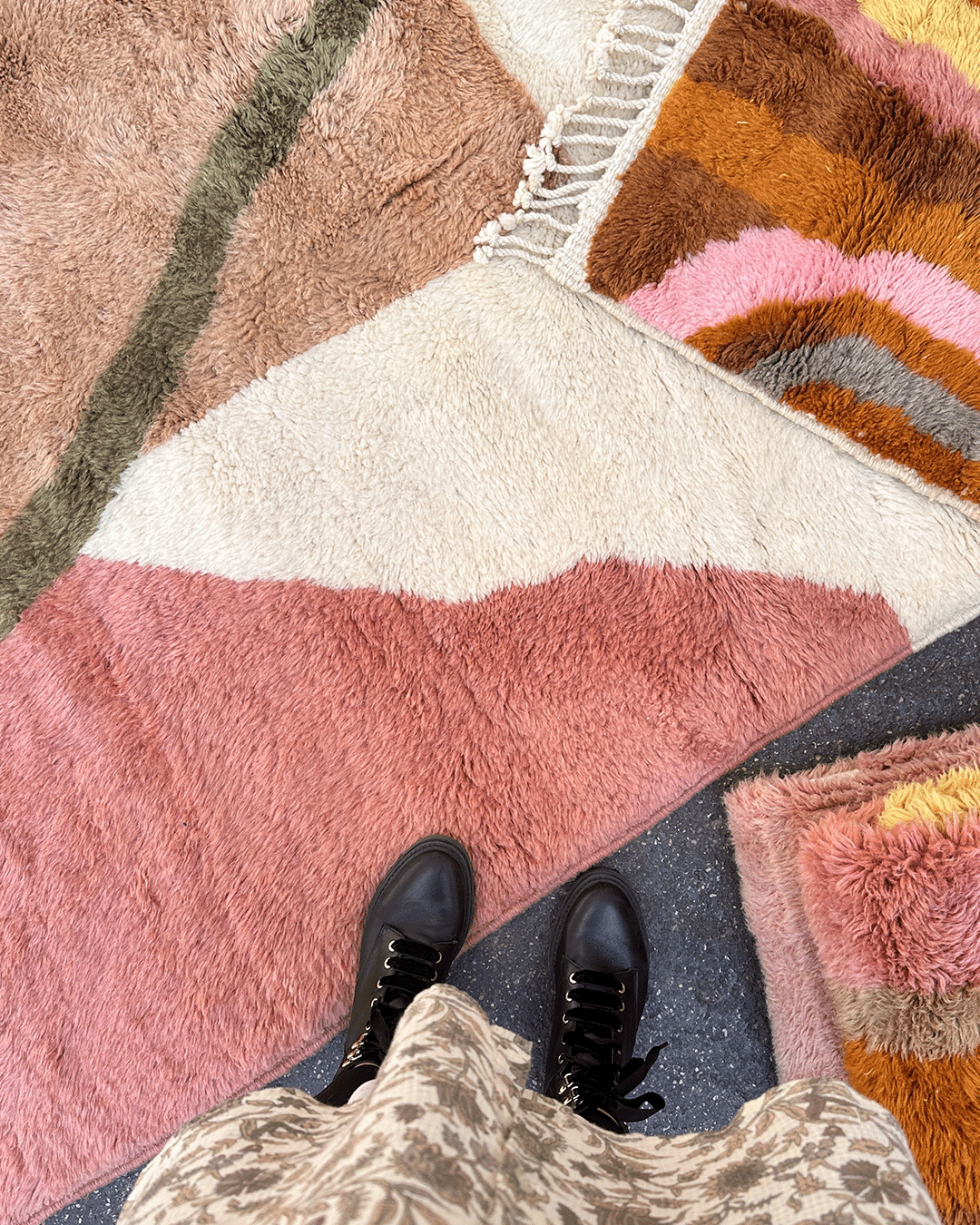 Showroom de tapis berbères artisanaux à Montreuil près de Paris