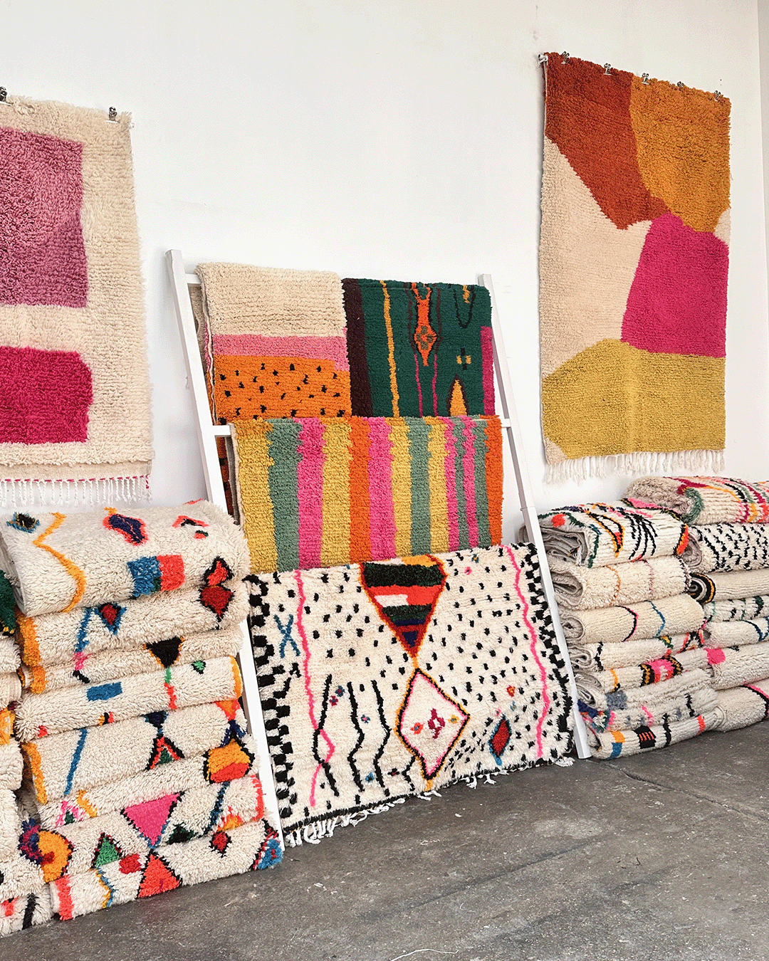 Showroom de tapis berbères artisanaux à Montreuil près de Paris